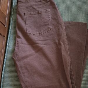 Gloria Vanderbilt Brown Casual Pants
